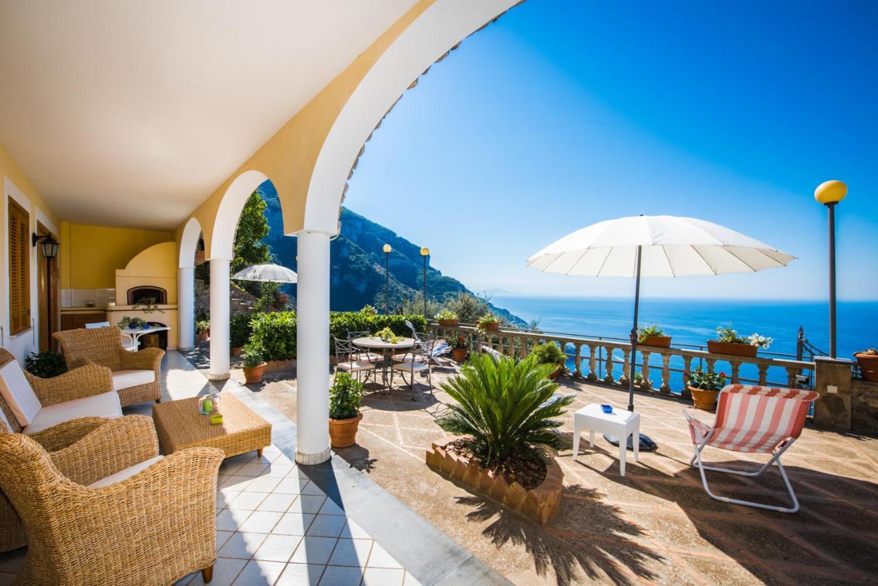 Villa Savina - Elegant Family Villa Overlooks Amalfi Coast - Positano Ngoại thất bức ảnh
